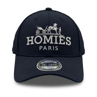 کلاه کپ اسپرت پشت فیت HOMIES PARIS کلاه گلدوزی شده یونیسکس